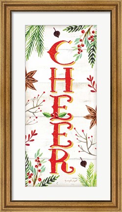 Framed Cheer Print