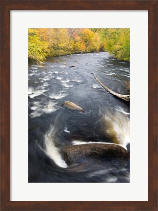Framed Ashuelot River, New Hampshire Print
