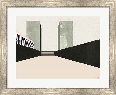 Framed Graphic New York III Print