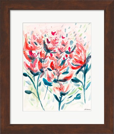 Framed Wild Flowers I Print