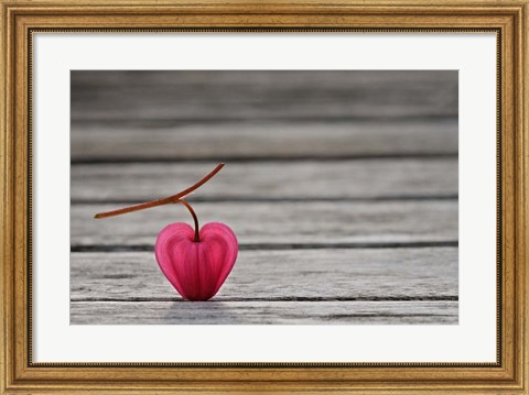 Framed Natural Heart Print