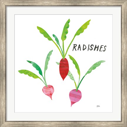 Framed Kitchen Garden VI Print