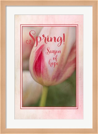 Framed Spring Season of Hope Print