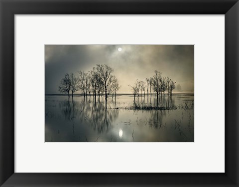 Framed Lake&#39;s Secret Print