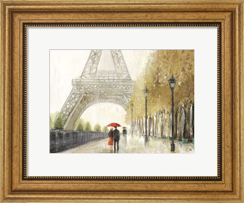 Framed Wandering Paris Print