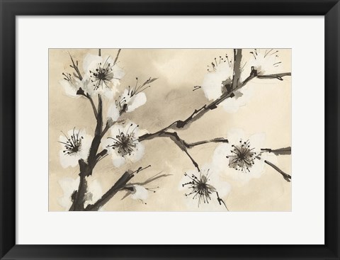 Framed Spring Blossoms II Crop Print