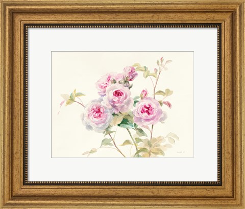 Framed Sweet Roses Print