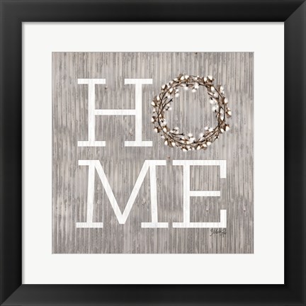 Framed Home Print