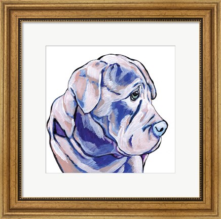 Framed Terrier Print