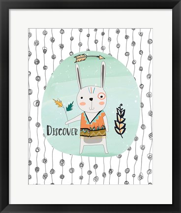 Framed Bunny Discovery Print