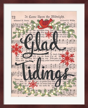 Framed Glad Tidings Print