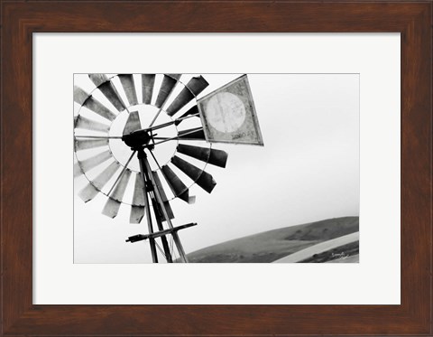 Framed Windmill IV Print