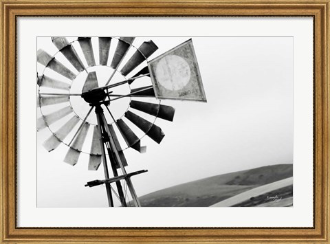 Framed Windmill IV Print