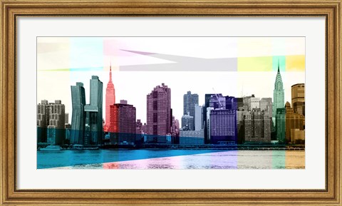 Framed Heart of a City Print