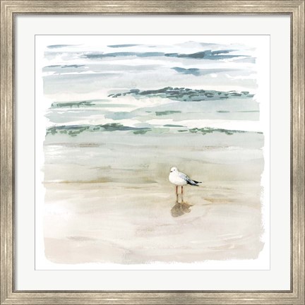 Framed Seagull Cove II Print