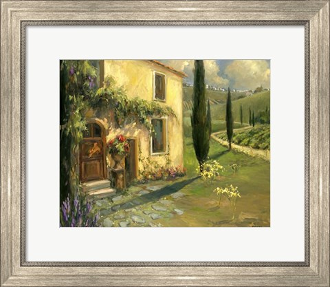 Framed Scenic Italy I Print