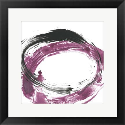 Framed Circular Reaction VII Print