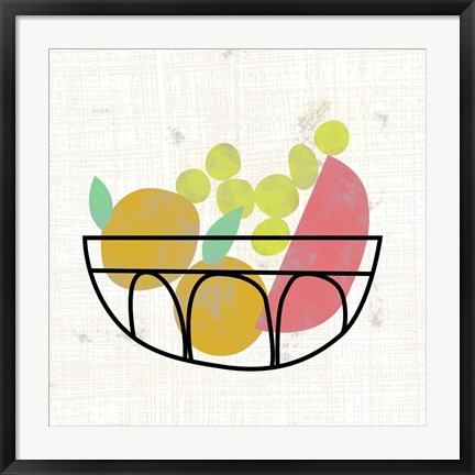 Framed Fruitilicious IV Print