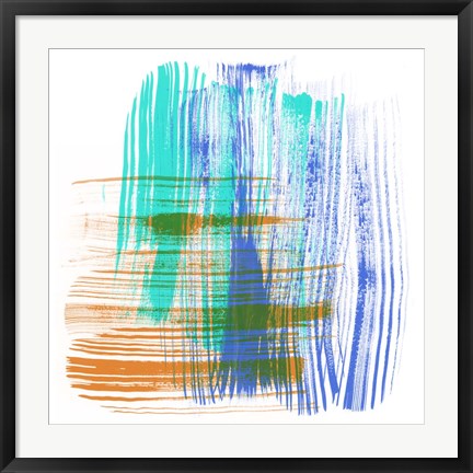 Framed Color Swipe IV Print