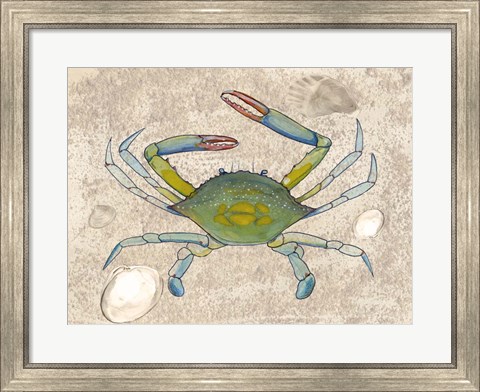 Framed Crabulous II Print