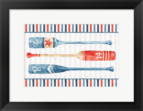 Framed Nautical Life XI Print