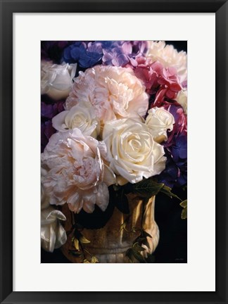 Framed Rhapsody in Bloom - Vertical Print