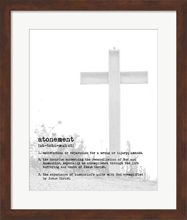 Framed Atonement Print