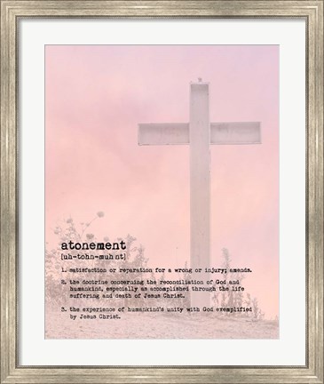 Framed Atonement III Print