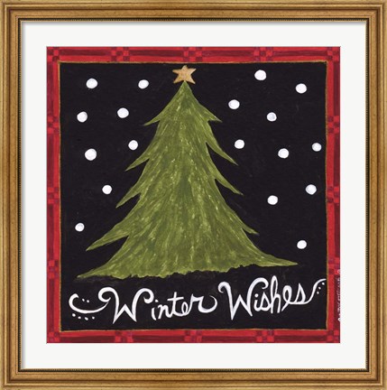 Framed Winter Wishes Print