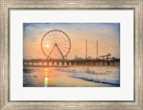 Framed Wheel Print